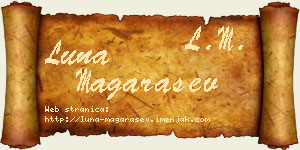 Luna Magarašev vizit kartica